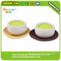 Egg 3D suddgummi set, främjande pappers suddgummi grupp set